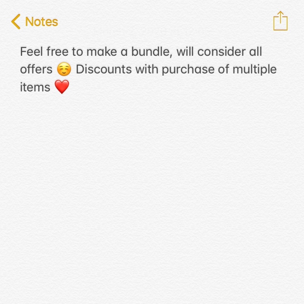 Bundles and Discounts